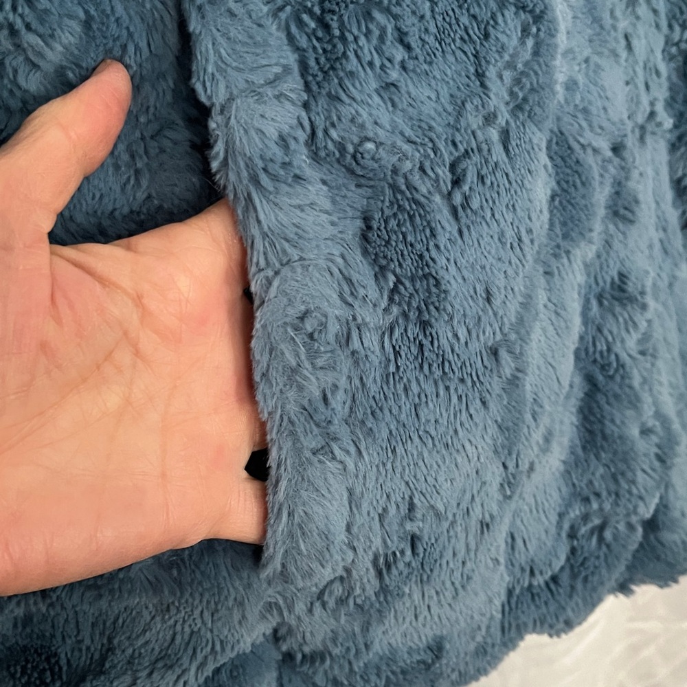 North Face Steel Blue Reversible Jacket - Picture 2 of 7